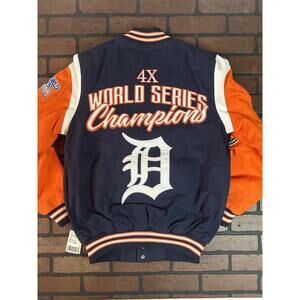 DETROIT TIGERS 4X World Series Jacket~Never Worn~S M‎ L XL 2XL